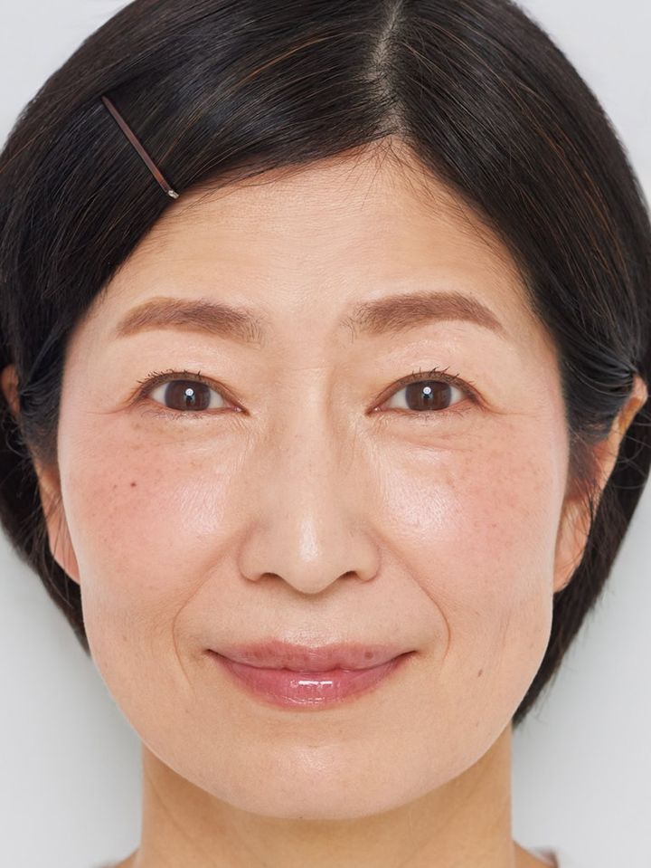 血色感ありのメイク