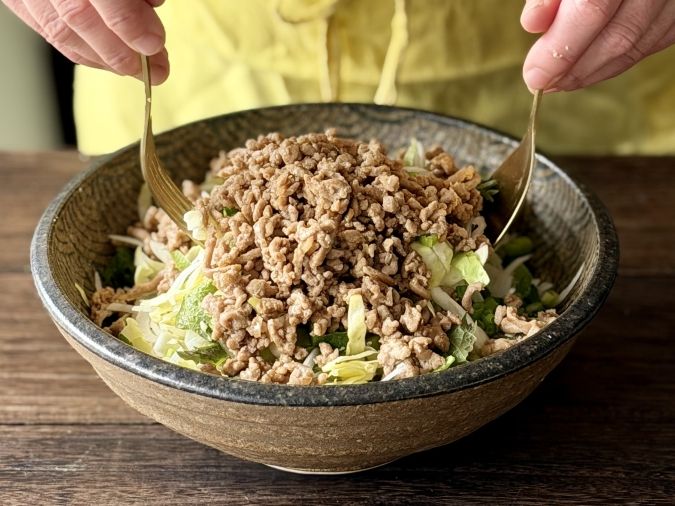 春キャベツのサラダ