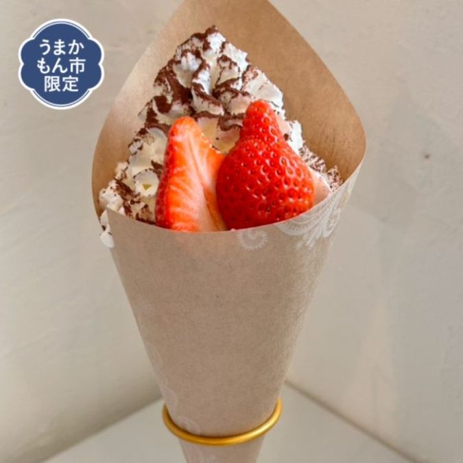 岩田屋本店 第43回 博多うまかもん市 〈LinksCrepe〉あまおうティラミス