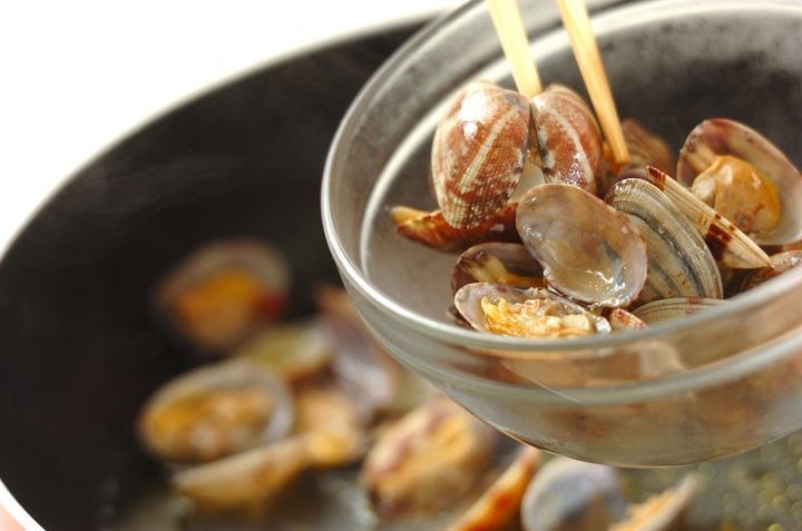 アサリのボンゴレスパゲティーの作り方2