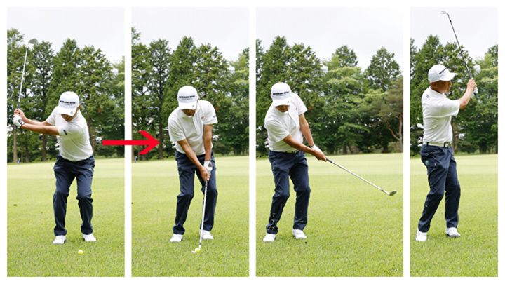「グリップエンドをヘソに向ける」と狙った方向に打てる！人気コーチが解説