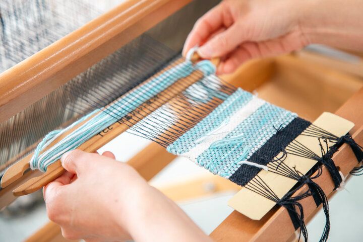 愛知・蒲郡の「竹島クラフトセンター」で手織り体験♪ふんわりやさしい綿の手ざわりに心和むひととき