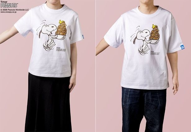 「スヌーピー シュガーバターの木 Tシャツ」(2255円)