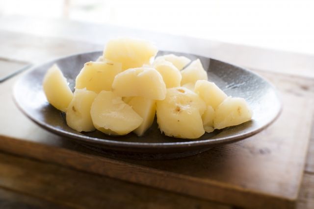じゃがいもの蒸し野菜