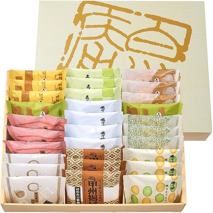 シャトレーゼ 大人数向けの個包装お菓子セット 米菓詰合せ30袋入