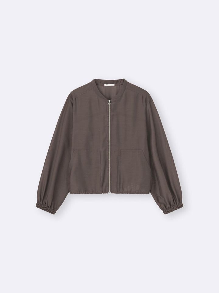 2026gu春大人女性おすすめシアーブルゾン