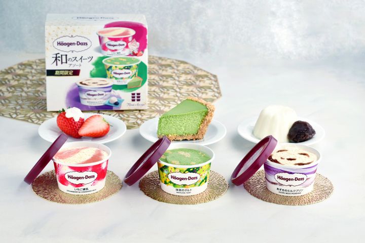 ハーゲンダッツ初“和素材×洋スイーツ”のアソートボックスが登場！ width=
