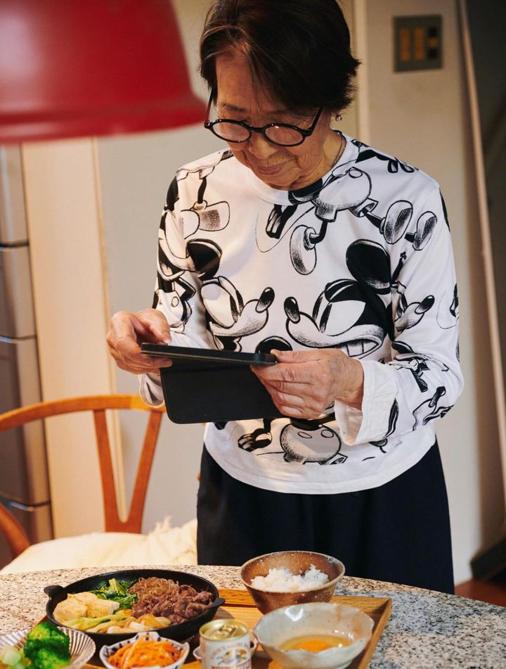 バランスよく食べられているか確認するためには、写真が便利です。