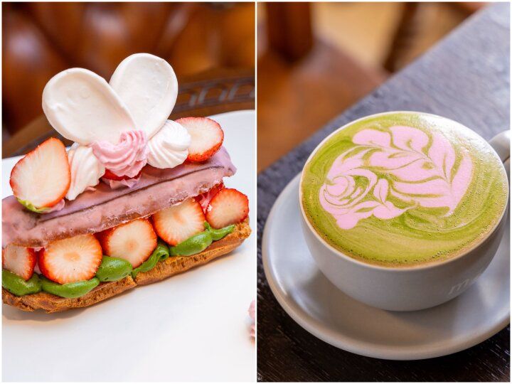 大阪城公園から徒歩圏内。春色スイーツ＆ドリンクがかわいい「MAZE CAFE CASTLE」