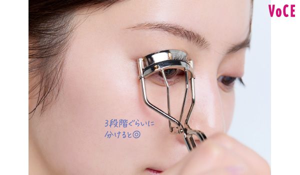 毛先にちょんちょん