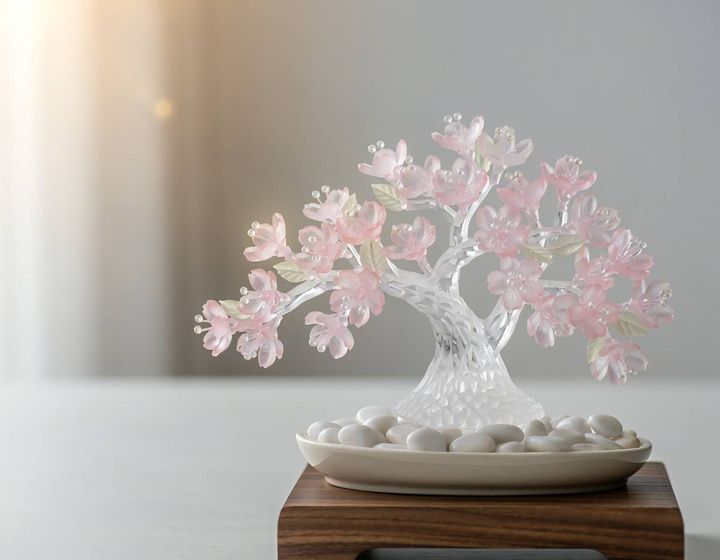 窓 運を引きよせる ガラスの置物