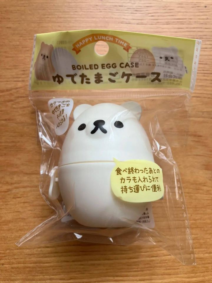 Seria(セリア)：ゆでたまごケース