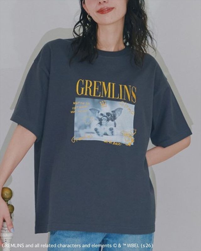 【グレムリン】ギズモ ラクガキ刺繍フォトT