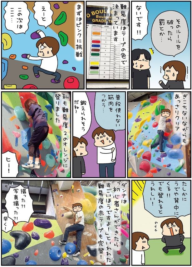 普段使わない筋肉をつかう… （C）松本ぷりっつ／KADOKAWA