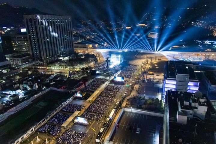 BTS 『BTS THE COMEBACK LIVE | ARIRANG』 ライブレポ Netflix フォトギャラリー ソウル市