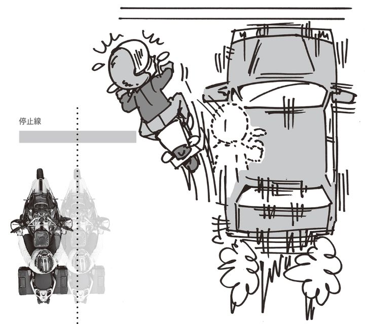 【追突回避】信号待ちは「左寄せ」が鉄則！バイクの命を守る停車時の3つのポイント