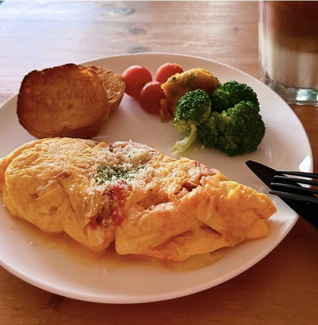 オムレツプレート