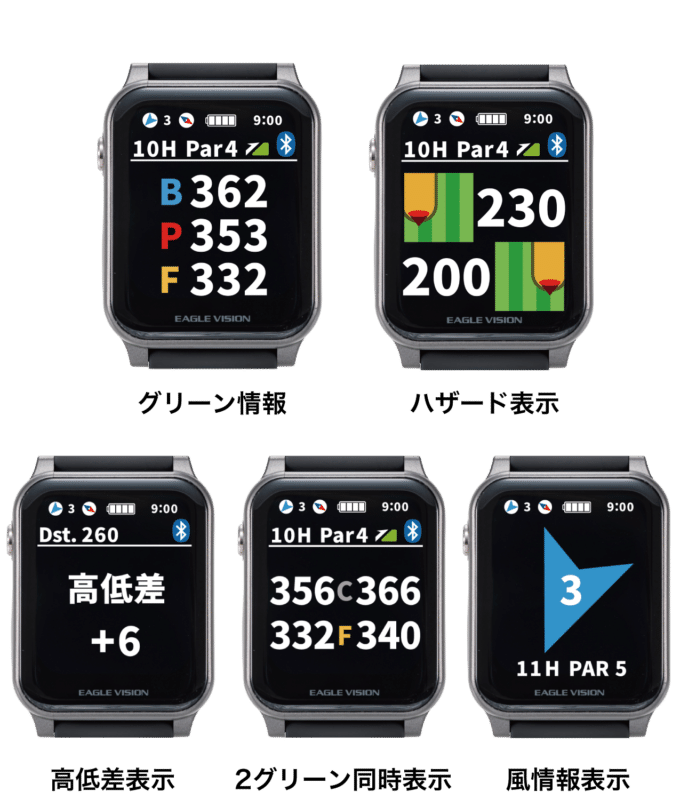 ベタピンも夢じゃない！カンタン操作のGPSゴルフナビ