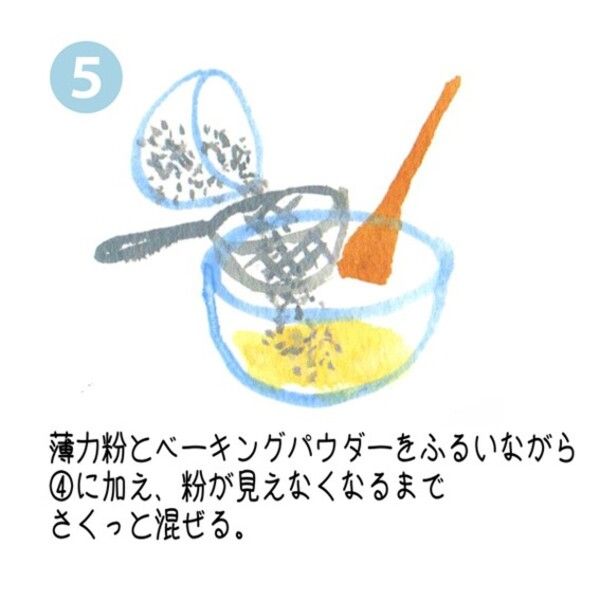 バナナケーキのレシピ