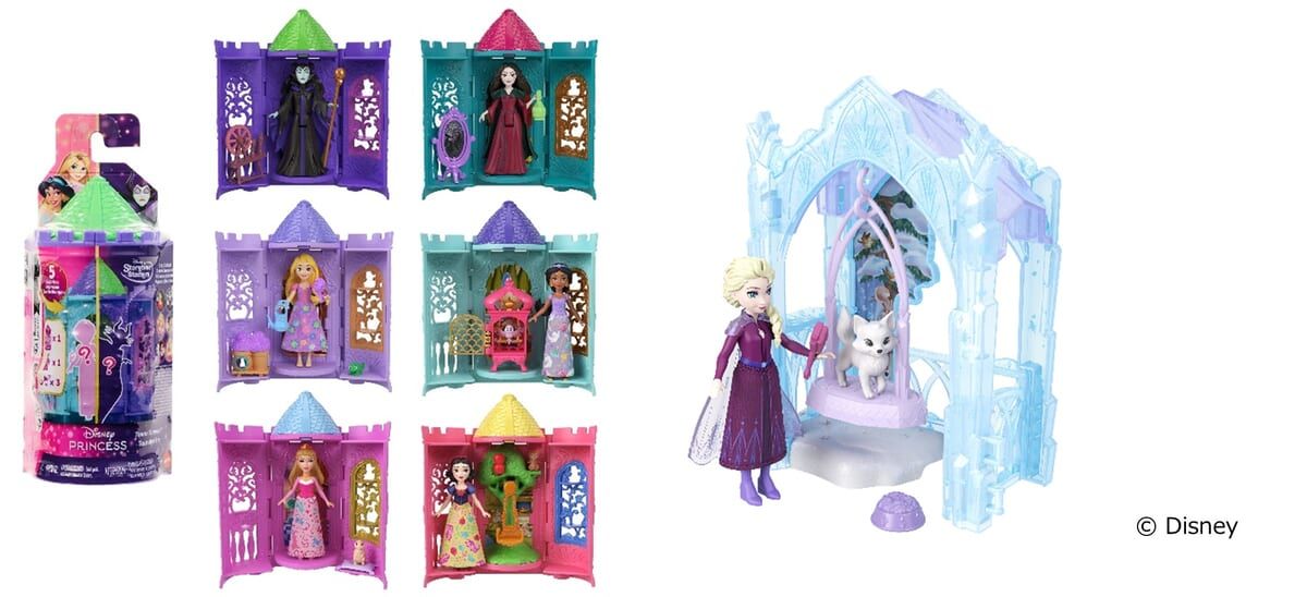 ヴィランズが仲間入り！マテル ディズニー「プリンセスとちいさなおへ