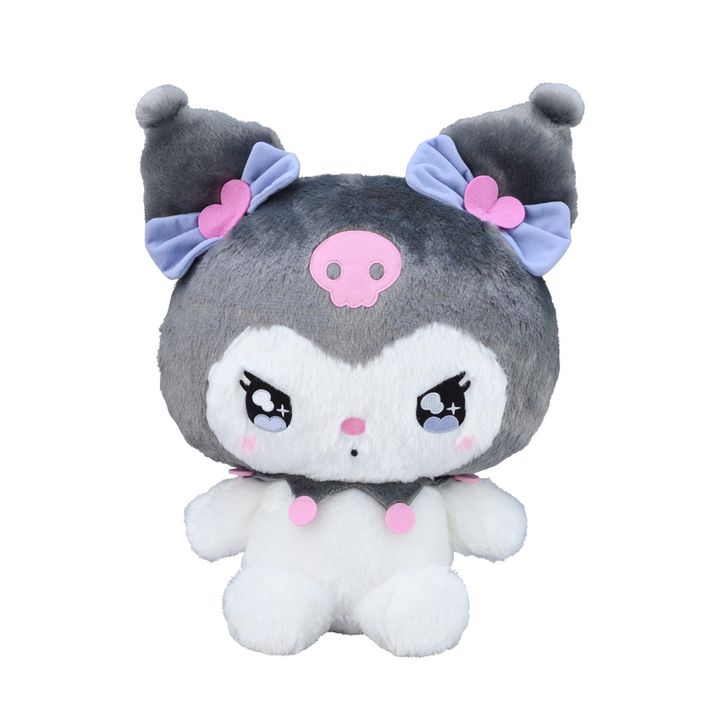 ゆるかわ サンリオキャラクターズ LLぬいぐるみ“クロミ” リボンVer.