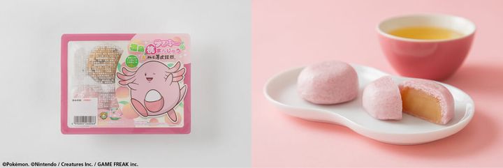 柏屋「ラッキーの福島桃まんじゅう＆薄皮饅頭」