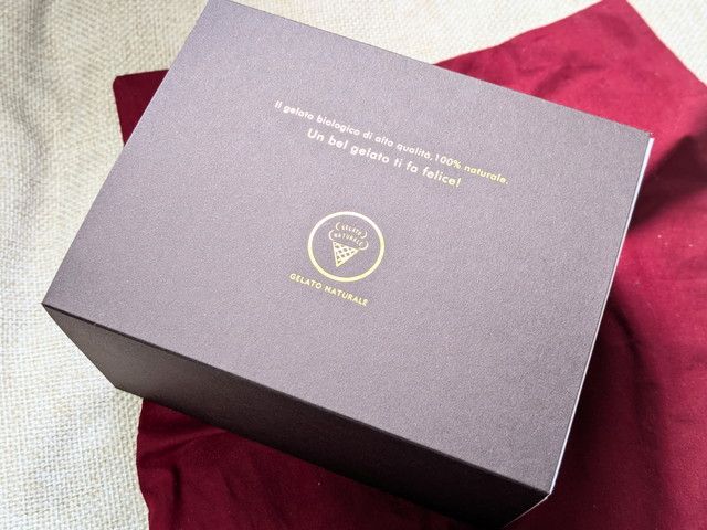 ジェラート ナトゥラーレ 外箱