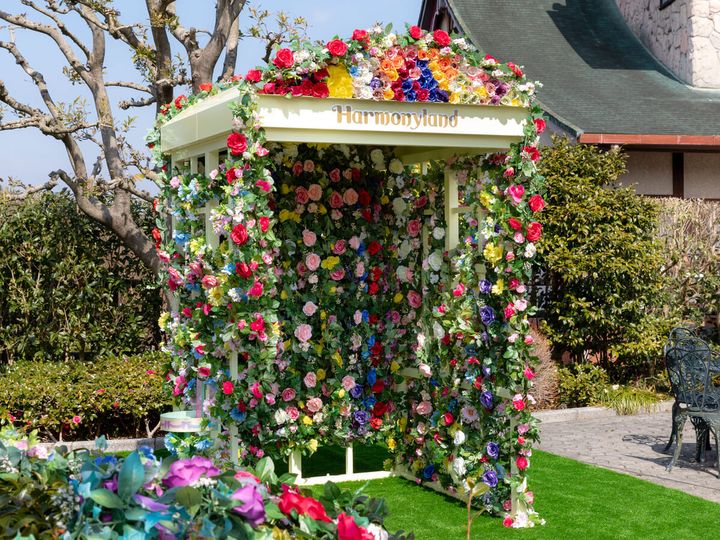 花いっぱいのフラワーガーデンやフォトスポット4