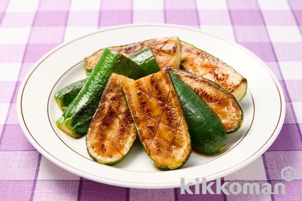 ズッキーニのしぼ生ステーキ