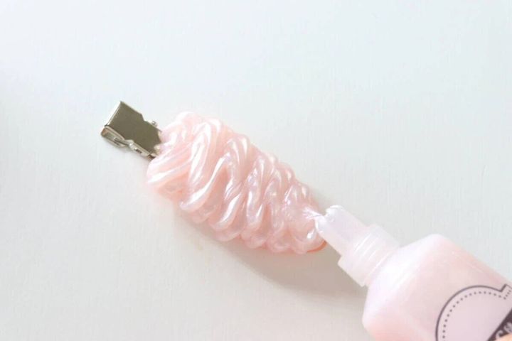 ダイソー ヘアピンキット（チェリー） 作り方