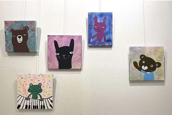 【東京都三鷹市】精神疾患のある親・子どもを応援する「ぷるすあるは」の春の絵画展開催中！