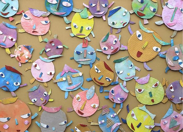 【東京都三鷹市】精神疾患のある親・子どもを応援する「ぷるすあるは」の春の絵画展開催中！