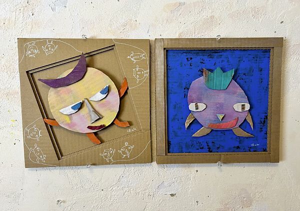 【東京都三鷹市】精神疾患のある親・子どもを応援する「ぷるすあるは」の春の絵画展開催中！