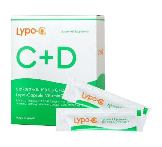 現代人に必須のビタミンDとビタミンCを、効率よく体に届けてくれる「Lypo-C Vitamin C+D」 提供：株式会社スピック