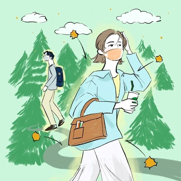 花粉症の人にとってつらいこの季節。今年は“内側ケア”で花粉対策をしてみては？ 提供：株式会社スピック