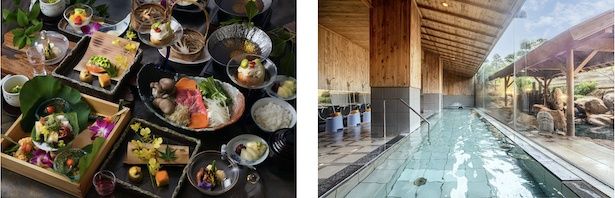 「緑翠亭 景水」の食事(イメージ)と温泉