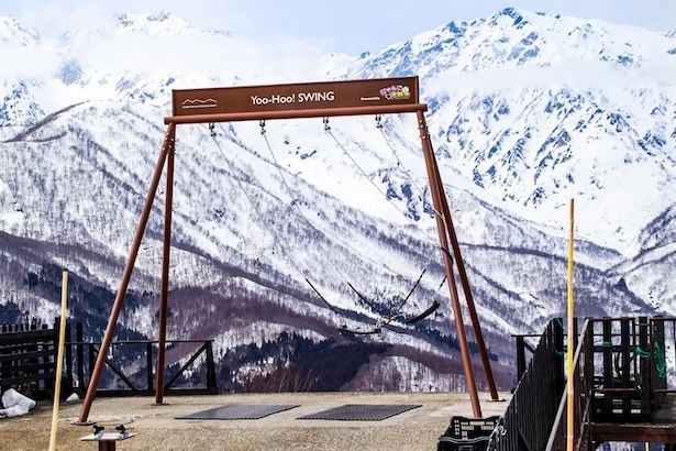 【写真】スリル満点の「ヤッホー！スウィング presented by にゃんこ大戦争」