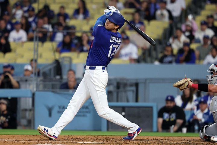 ドジャースの大谷翔平（C）ロイター