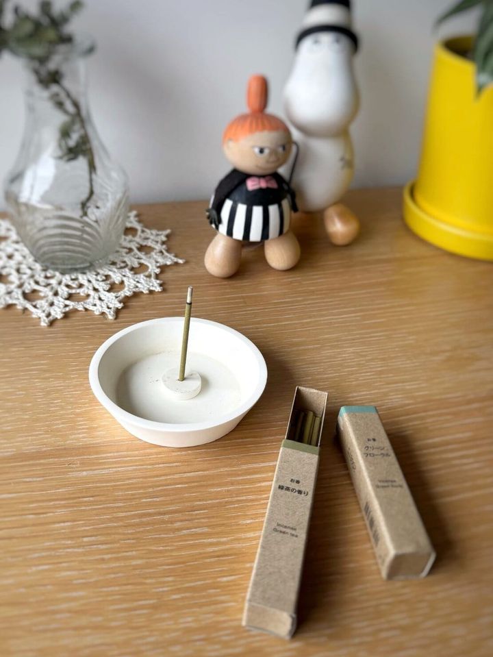 無印良品のお香 緑茶の香りとグリーンフローラル