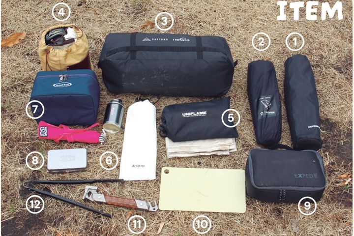 シーズン間近！ ハンターカブに最適！編集部厳選の「軽量・コンパクト」なキャンプギア活用術