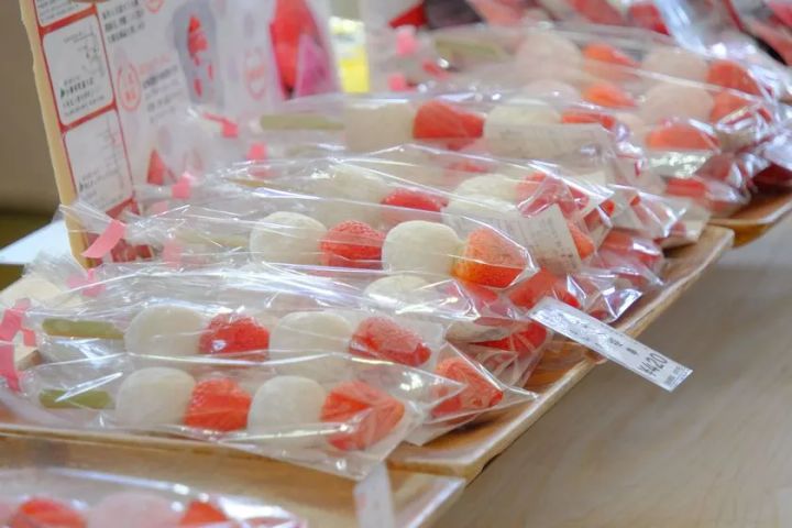 苺大福串のフード商品