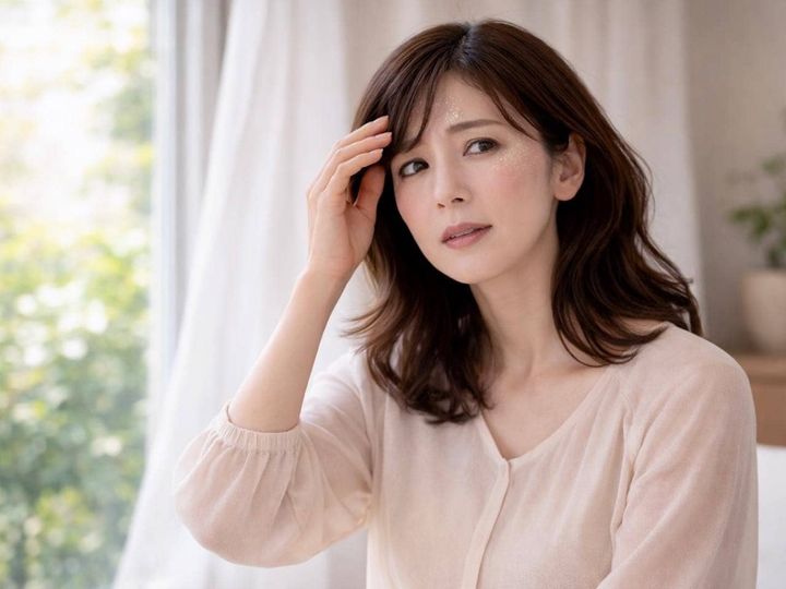 汗をかきにくくなったのに、顔だけ汗が出る？40代以降の汗腺の変化