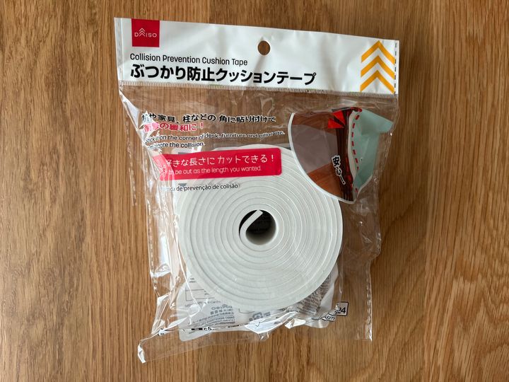 【100均】ぶつかり防止クッションを買ってみた！ダイソー・セリア・キャン★ドゥを比較
