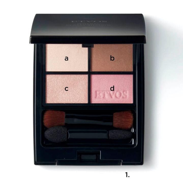 ミネラルクラッシィシャドー シフォンピンク（エトヴォス）