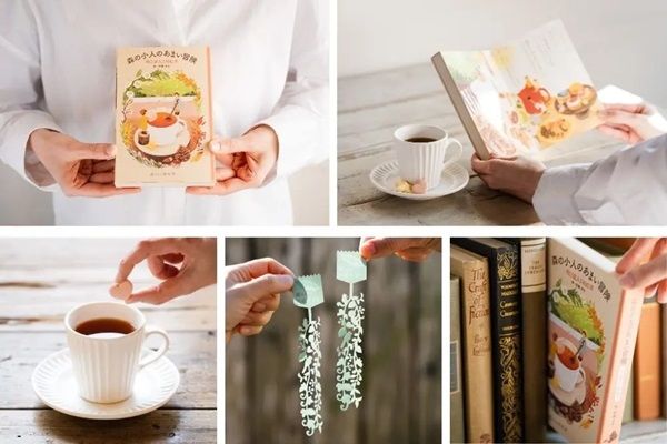 日本茶の老舗「宇治⽥原製茶場」から絵本型の和紅茶発売！期間限定で送料無料