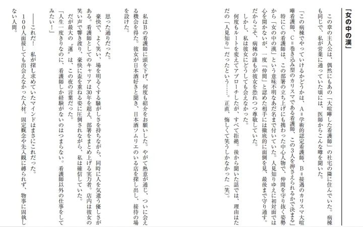 『不器用な経営』第6章ページ