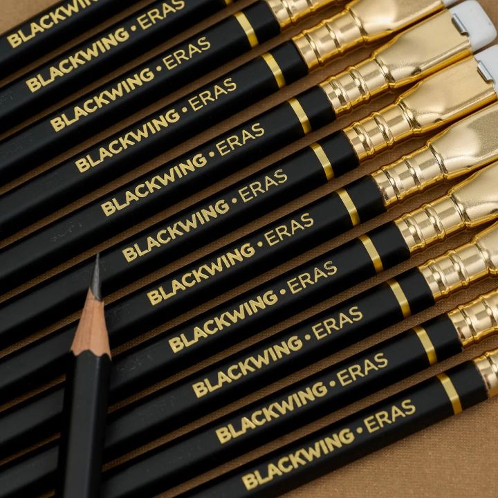 BLACKWING ERAS鉛筆12本の俯瞰