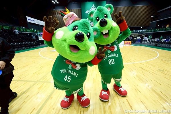 「B.LEAGUE MASCOT OF THE YEAR」に横浜エクセレンスの「#45 Pick」がエントリー！