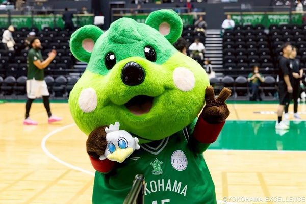 「B.LEAGUE MASCOT OF THE YEAR」に横浜エクセレンスの「#45 Pick」がエントリー！