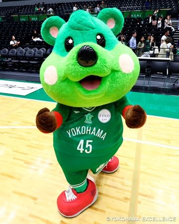 「B.LEAGUE MASCOT OF THE YEAR」に横浜エクセレンスの「#45 Pick」がエントリー！